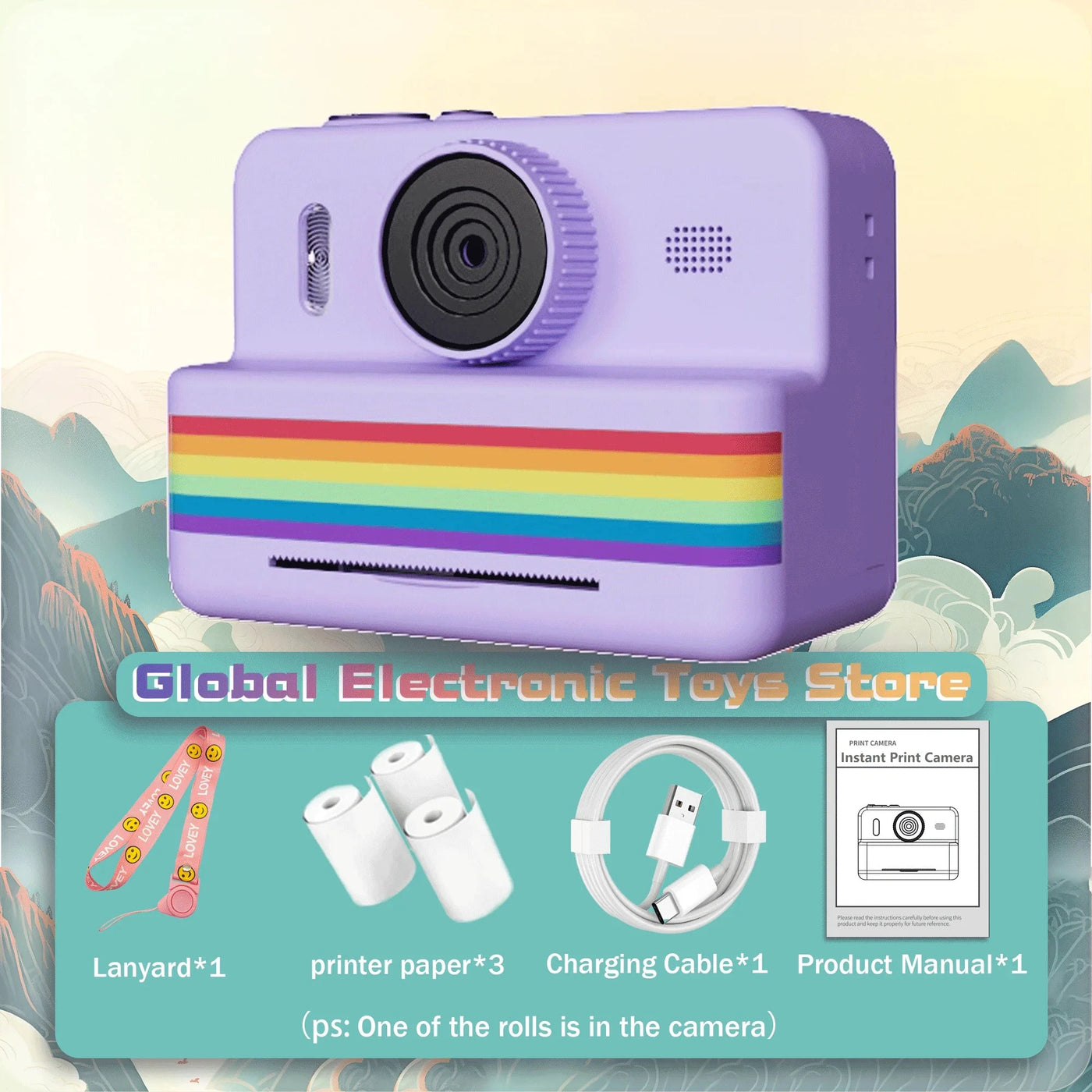 Amazing Print Camera For KIds