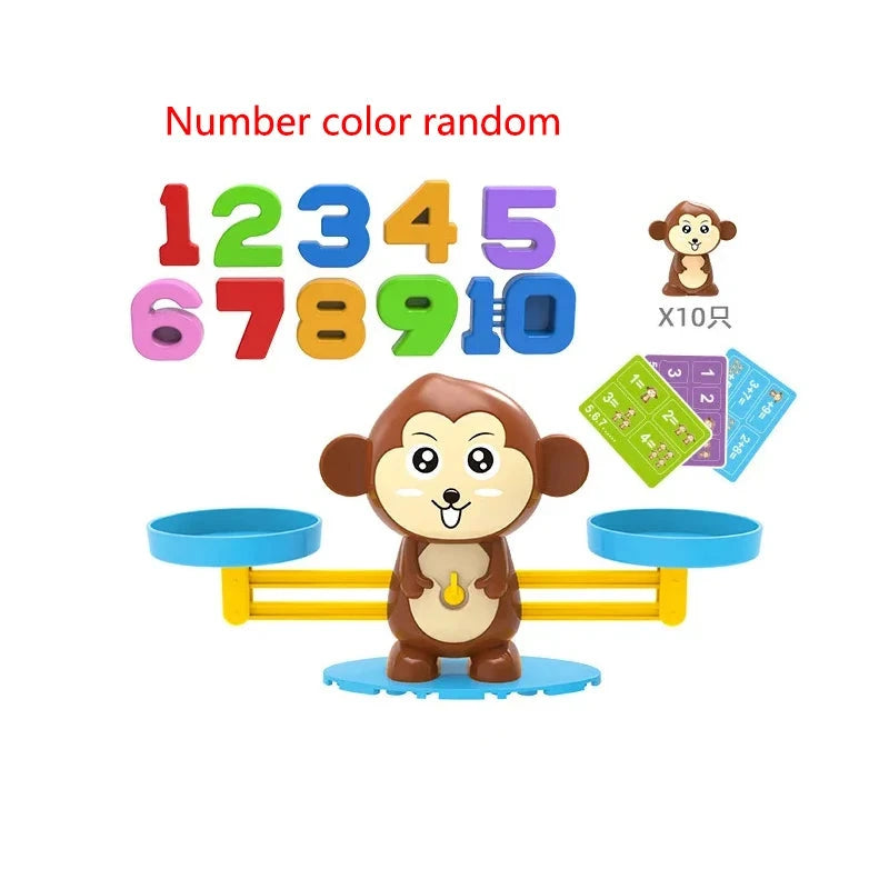 Awesome Monkey Balance Math Game