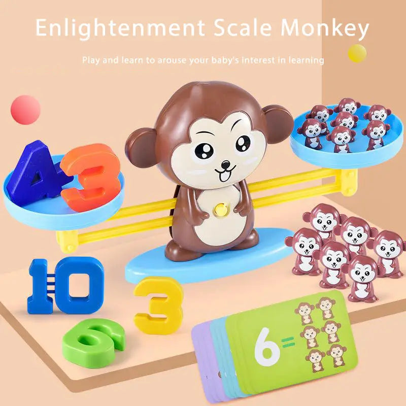 Awesome Monkey Balance Math Game