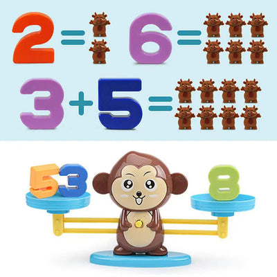 Awesome Monkey Balance Math Game